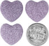 Set Pack 8(1'') SUNYIK Assorted Natural Lava Rock Puff Heart Pocket Stone Aromatherapy Essential Oil Diffuser