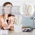 Luxshiny Vintage Handheld Mirror and Hair Brush Set, Includes Rat Tail Comb and Makeup Kits