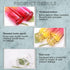 14Pcs 10ml Yellow Rose Gradient Color Spray Bottles - Refillable Makeup Travel Fine Mist Sprayer
