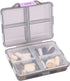 Teikou Travel Pill Organizer Small 8 Grid Compartments Pill Holder Box - Portable