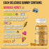 5-in-1 Kid's Immune Support Gummy with Manuka Honey, Vitamin C, Zinc, Echinacea, Ginger - 60 Count, Natural Citrus