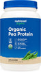 Nutricost Organic Pea Protein Isolate Powder - 2LBS - Unflavored, Certified USDA Organic, Gluten Free