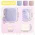 Period Bag for Teen Girls, Corduroy Sanitary Napkin Storage Bag, Menstrual Pad Pouches Tampon Holder for Purse