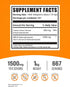 Calcium BHB Powder by BulkSupplements.com - Beta-HydroxyButyrate Supplement, Unflavored, 1500mg, 1kg (Pack of 1)