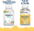 SOLARAY Vitamin C w/Rose Hips & Acerola | 500mg | Two-Stage, Timed-Release Healthy Immune Function, Skin, Hair & Nails Support | Non-GMO | 250 CT