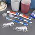 Disposable Travel Toothbrush and Toothpaste Set, 15 Count - Travel Kit with Plastic Zip Bag