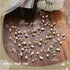 Jakawin Bride Pearl Wedding Hair Vine, Rhinestone Hair Piece, Crystal Bridal Accessories for Women HV192