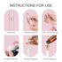 Tekson 5PCS 8ml Travel Perfume Atomizer, Refillable Mini Cologne Spray Bottle for Liquid Dispenser
