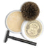 Lather & Wood Shaving Soap - Sandalwood, Luxury Shaving Cream, Dense Lather, 4.6 oz