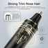 Nose Hair Trimmer for Men, 2024 Painless USB Rechargeable, Ear and Nose Hair Trimmer with Dual Edge Blades