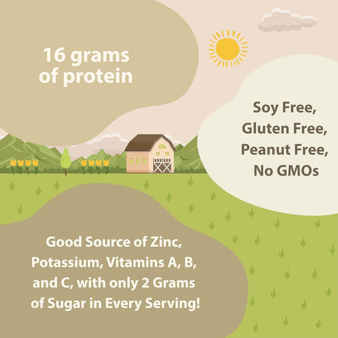 TruHeight Growth Protein Shake Ages 5+ (Vanilla) - Pediatric Recommended Nutrients for Kids & Teens