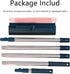 Multi-Use Window Squeegee: 56" Long Handle 2 in 1 Cleaning Tool with Dual Side Blade for Glass and Mirrors