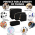 Small Cosmetic Bag Pouch Nylon Travel Toiletry Organizers Bag for Women Girls, Waterproof Mini Makeup Bag Pouch for