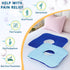 Tailbone Pack 1) Anti-Bedsore Cushion, Donut Pillows, Pressure Ulcer Cushions, Pillow Pain Relief Mat, Soft Pad of Bed