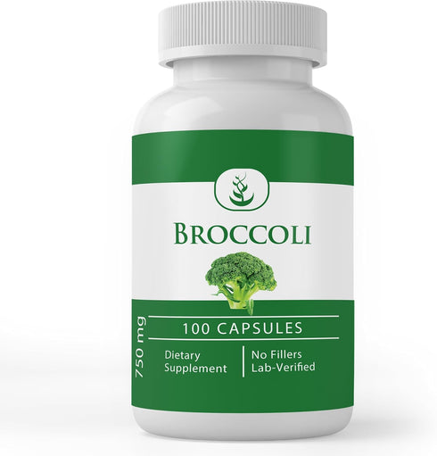 Pure Original Ingredients Broccoli Extract Capsules, 100 Capsules, No Additives or Fillers, Lab Verified