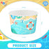 Hsei 50 16oz Summer Pcs Beach Disposable Soup Bowls Ice Cream Cups Snack Paper Bowls Dessert Sundae Yogurt Cups Hot