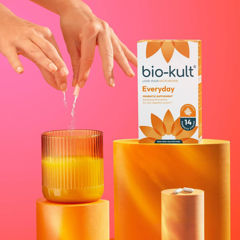 Bio-Kult Gut Health Probiotic Supplement | 14 Strains for Women & Men | Immune Support & Digestive Health | 60 Count