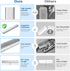 Trip-1Pack Aluminum Toothbrush Travel Case, Portable Travel Toothbrush Holder, Durable Manual Toothbrush Box Container