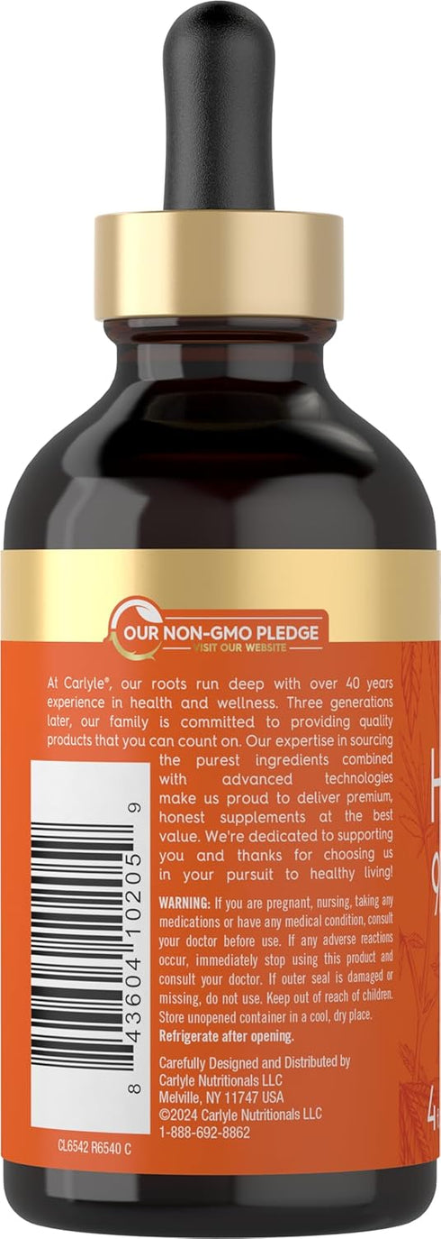 Carlyle Hemp Seed Oil 925000 mcg - Vegetarian, Non-GMO, Gluten Free, Cold Pressed