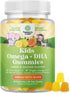 Kids DHA Omega 3 Gummies - Delicious Fish Free DHA Kids Omega 3 Gummies with Vegetarian Omega 3 6 9 for Vision, Brain &