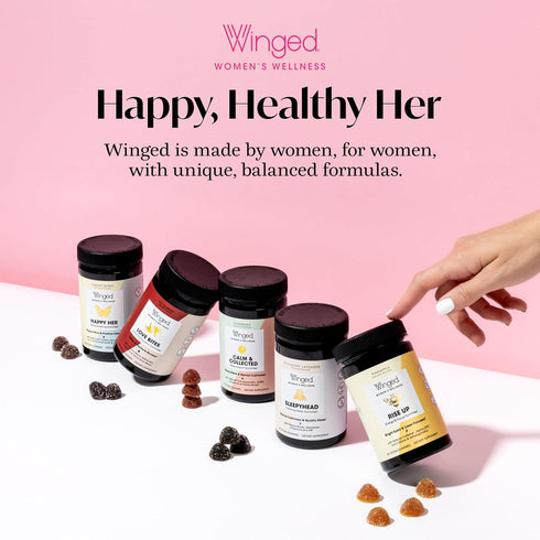 Momma 60 Winged Wellness Hot Menopause Supplements for Women - Hormone-Free Menopause Relief Support for Hot Flashes
