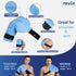 REVIX Shoulder Ice Pack Rotator Cuff Cold Therapy Wraps for Pain Relief, Reusable Compression Brace for Injuries