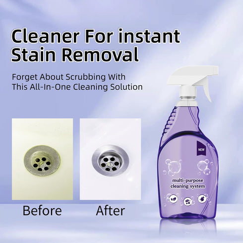 YILEST 18 Oven Cleaner Spray with Concentrated Tablets - Powerful Degreaser for Stovetop, Grill, Kitchen Grease
