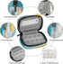 Skerhhux 7 Abstract Art Pattern Pill Case Travel Pill Organizer Weekly Day Portable with Zipper Medicine Box Pill Case