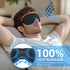 YIVIEW Sleep Mask Pack of 3, 100% Light Blocking 3D Eye Masks for Sleeping, Lightweight
