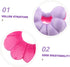 TOYANDONA Pumpkin Shaped Flower Donut Pillow Nursing Pad for Bedridden Patients Multiuse Cushion for Hands Feet Head