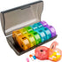 Tmeng Weekly Pill Organizer 2 Time a DayPill Dispensers Pill Box 7 Day