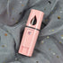 Portable Nano Facial Mister, Mini Facial Steamer with Mirror & 20ml Visual Water Tank (Pink)