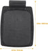 1.9cm Artibetter Universal Wheelchair Footplates Pair Hole Heavy Duty Plastic Pedals Stable Footrest for Patient