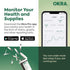 Okra Pro Glucose Monitor Kit - Syncs with Free App, Includes Meter, Test Strips, Lancets, Lancing Device, Carry Case