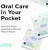 Unflavored Kids Floss, No Fluoride Dual Line Dental Floss Picks, 240 Count Dino & Travel Case