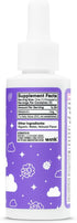 Wink Well Kids Liquid Melatonin Drops, Natural Baby Sleep Drops for Infants, 1mg Per Serving, 2 Oz