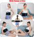 Red & Infrared Light Therapy Belt for Pain Relief, Flexible Wearable Wrap with Timer for Back and Muscle Pain