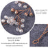 Yean Long Wedding Hair Vine Bridal Headband Accessories for Bride and Bridesmaid, 100cm / 39.3inches, Rose Gold