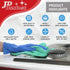 Microfiber Cleaning Cloths, 12 Pack, 12"x12", All-Purpose, Highly Absorbent, Lint-Free, Washable Pro Towel