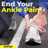 Sparthos Ankle Compression Socks (Pair), Plantar Fasciitis Ankle Brace with Arch Support, Pain Relief from Sprains