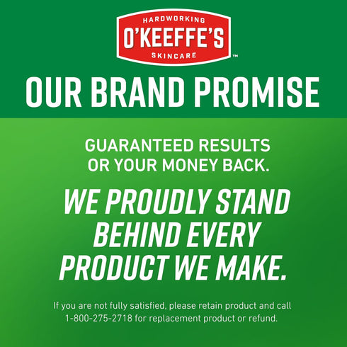 O'Keeffe's Working Hands Hand Cream, 3 oz Tube, 2 Pack for Extreme Dryness