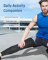Leg Compression Sleeve - Full Length Knee Sleeve Covers Thigh, Knee and Calf, Stays in Place for Sports, Soft