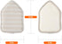 Microfiber Replacement Pads, 3 Pieces for Tub Tile Scrubber Brushes