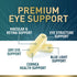 Eye Vitamins & Mineral Supplement, 120 Capsules, Lutein, Zeaxanthin, Bilberry & Zinc for Eye Strain & Vision Health