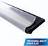 Unger Professional 18" ProFlex 2-in-1 Squeegee & Scrubber, Window Cleaning Tool with Pivoting Head, Reusable Sleeve