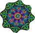 Mougee Micro Flow Star - Compact Acid Rainz with Power Ring & Trippy Wearz Design