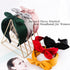 Jaciya 6pcs Knotted Bow Headbands for Women, Turban Wide Hair Bands
