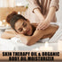 Pure Almond Massage Oil Massage Oil for Couples Date Night, Almond Body Oil with Essential Oil for Massage Therapy