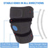 Nvorliy Plus Size Knee Brace for Pain Relief, Extra Large Adjustable Support for Women and Men, Stabilizers for Injury