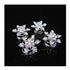 Snowflask Hair Coils, Swirls Twists Spirals Pins for Bridal Wedding Prom Set of 10